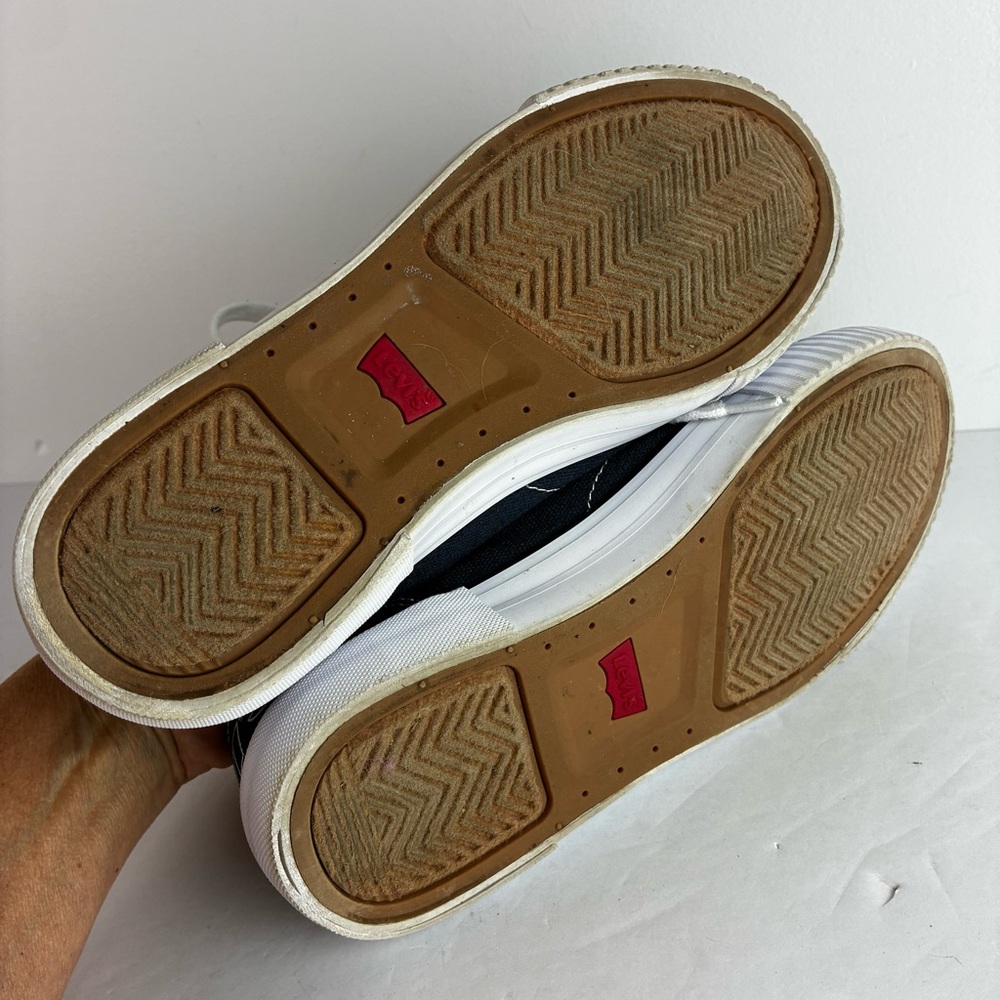 Levi’s Anika-C Navy Blue Low Top Sneakers NWOT - Picture 7 of 7